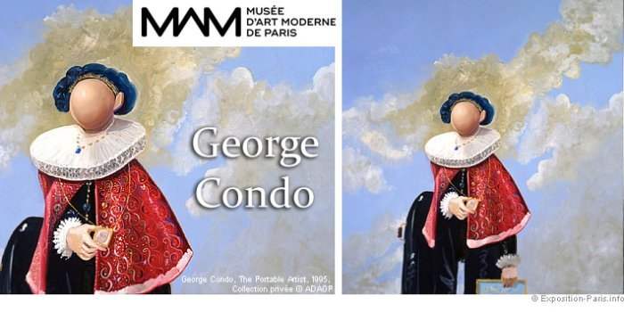 Expo Georges Condo au Musée d'Art Moderne