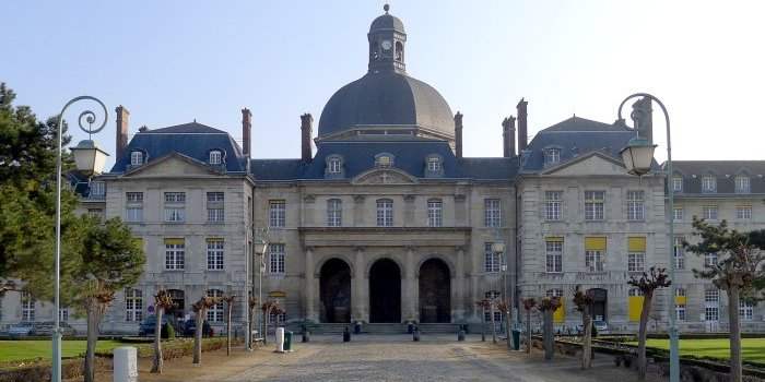 Jardin dans l'hôpital