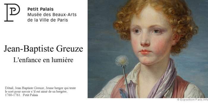 Expo Greuze, l'enfance en lumière au Petit Palais 