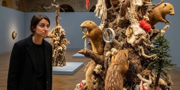 Expo Annette Messager "Une hirondelle ne fait pas le printemps" au Musée de la chasse 