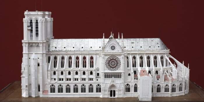 Expo "Hommage à Notre Dame de Paris" à la Cité de l'architecture en nocturne