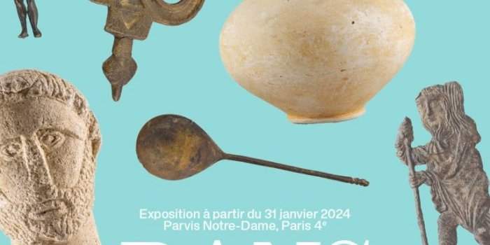 Expo Dans la Seine dans la crypte de Notre Dame 