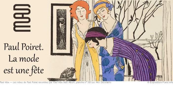 Expo Paul Poiret, la mode est une fête